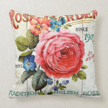  roze roos huis kantoor decor kussen