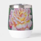 Roze Roos in de Lente (Voorkant)
