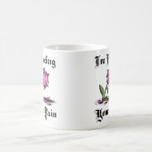 Roze Roos in Wanhoop Koffiemok (Center)