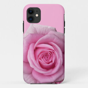 Roze Roos iPhone Hoezen Rozentuilen iPhone Hoezen