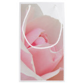 Roze roos klein cadeauzakje (Achterkant)