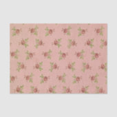 Roze  roos Koolstofkolenpapier Tissuepapier (Voorkant)