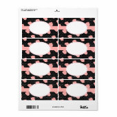Roze Roos Labels (Full Sheet)