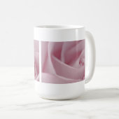 Roze Roos Macro Koffiemok (Voorkant rechts)