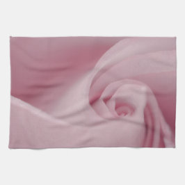 Roze Roos Macro Theedoek