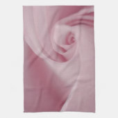 Roze Roos Macro Theedoek (Verticaal)