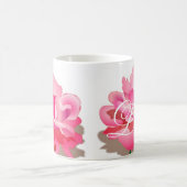 Roze Roos Met Liefde Koffiemok (Center)