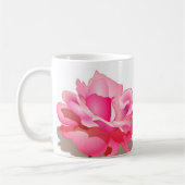 Roze Roos Met Liefde Koffiemok (Links)