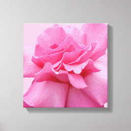  roze roos modern stijlvol abstract bloemen canvas afdruk
