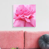  roze roos modern stijlvol abstract bloemen canvas afdruk (Insitu (Woonkamer))