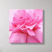  roze roos modern stijlvol abstract bloemen canvas afdruk (Voorkant)