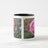 roze roos mok (Midden)