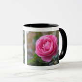 roze roos mok (Voorkant rechts)