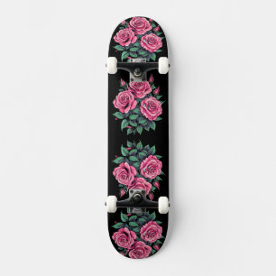 Roze Roos Mooie Bloemen Persoonlijk Skateboard