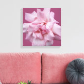  roze roos Mooie eenvoudige moderne beeldende kuns Canvas Afdruk (Insitu (Woonkamer))