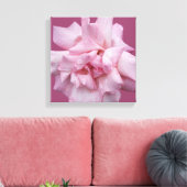  roze roos Mooie eenvoudige moderne beeldende kuns Canvas Afdruk (Insitu (Woonkamer))