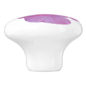 roze roos Mooie keramische bloemenkunst Keramische Knop (Zijkant)