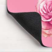 Roze Roos Muismat (Hoek)