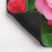 roze roos muismat (Hoek)