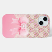  Roze Roos Naadloos Patroon Case-Mate iPhone Case (Achterkant (horizontaal))
