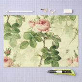 Roze Roos Ontvlechtingspapier voor ontwerp Tissuepapier (Craft)