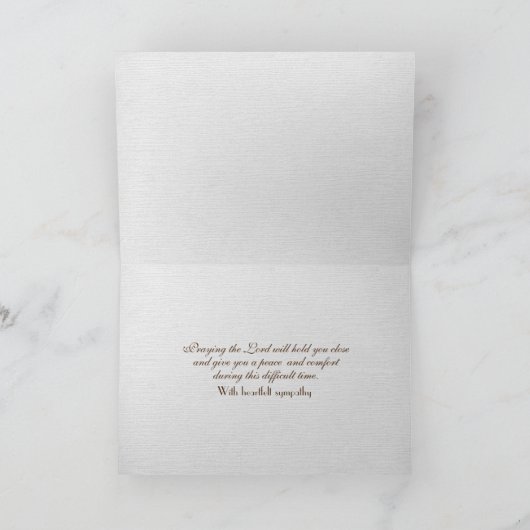 roze roos op oude vioolsympathie kaart (Binnen)