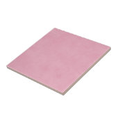 roze Roos, perkamentachtergrondverlichting Tegeltje (Zijkant)