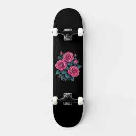 Roze Roos Persoonlijk Skateboard