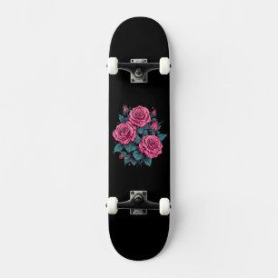 Roze Roos Persoonlijk Skateboard