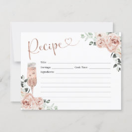 Roze Roos Petals Prosecco Recipe Kaart