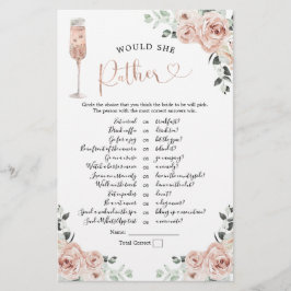 Roze Roos Petals Prosecco zou ze liever niet