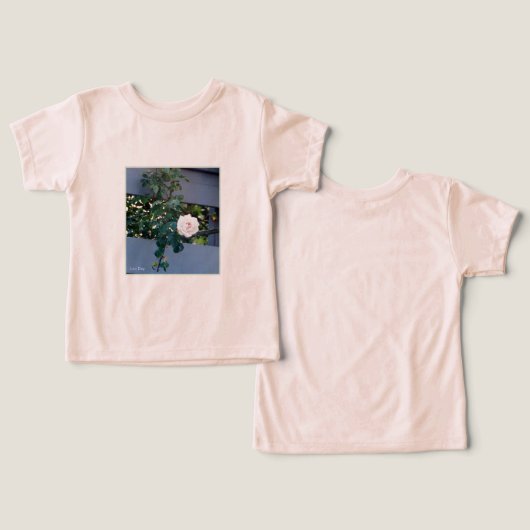 Roze Roos Peuter's (Ontwerp Voorkant & Achterkant)
