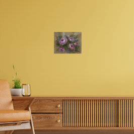 Roze Roos Poster
