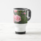 Roze Roos Reisbeker (Voorkant rechts)