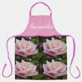 Roze  Roos Rozen  afval Apron Schort (Voorkant)
