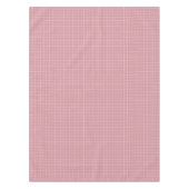 Roze Roos Ruitenvinder Tafelkleed (Voorkant)