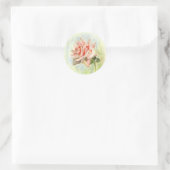 Roze Roos Stickers (Tas)