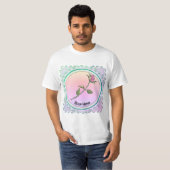 Roze Roos T-shirt (Voorkant volledig)