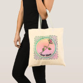 Roze Roos Tote Bag (Voorkant (product))