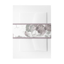 Roze roos verloving uitnodigingen wikkel