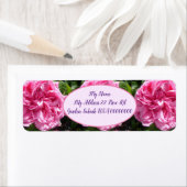 Roze Roos Vloer Vloeibaar teruggeven Voeg toe Etiket (Insitu)