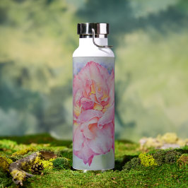 Roze Roos Waterfles