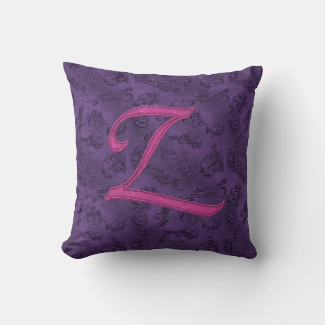 Roze  Roos Z Kussen (Voorkant)