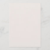 Roze Roos Ze Knoopt De Knoop Boog Bruidsdouche Kaart (Achterkant)
