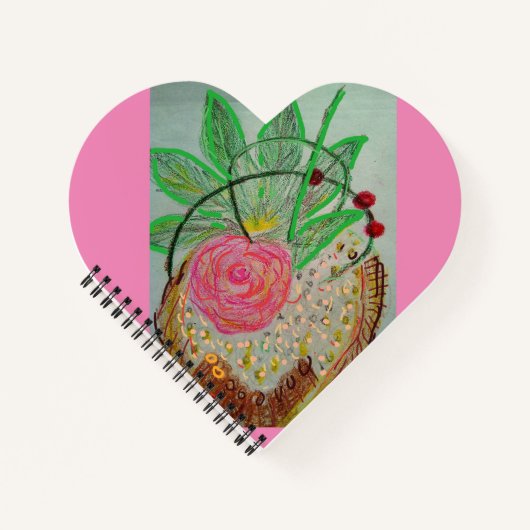 Roze Rosa Notitieboek (Voorkant)