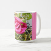 Roze Rose#2 Koffiemok (Voorkant rechts)