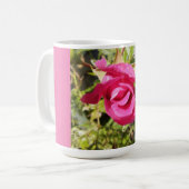 Roze Rose#2 Koffiemok (Voorkant links)