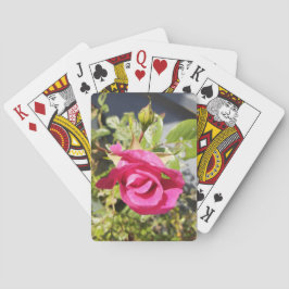 Roze Rose #2 Pokerkaarten