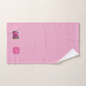Roze Rose Bad Handdoek (Handdoek)