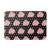 Roze Rose Badkamer Tapijt Mat (Voorkant)